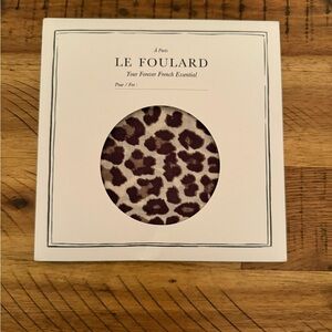 Sezane Leopard Print Scarf